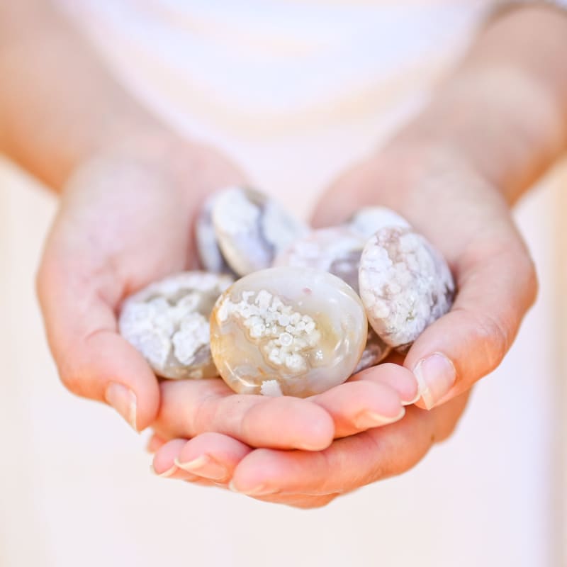 Pierre Agate Fleur | Univers Minéral