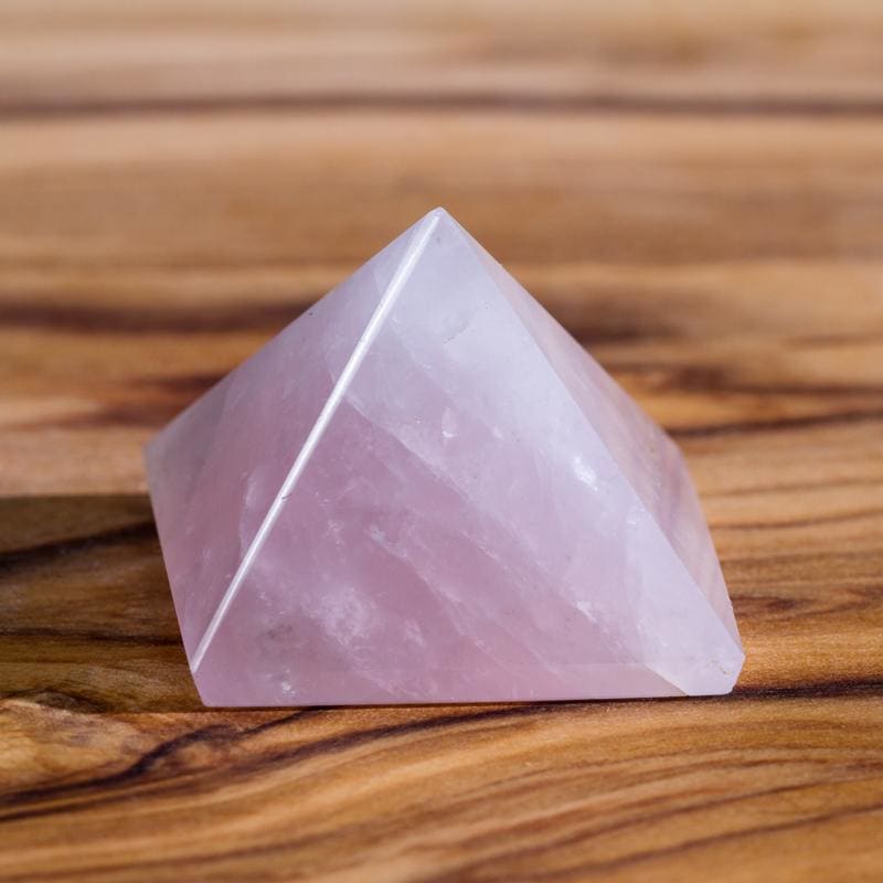 Pyramide en Quartz Rose | Univers Minéral