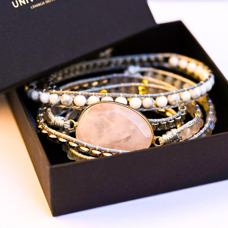 Quartz Rose Bracelet | Univers Minéral