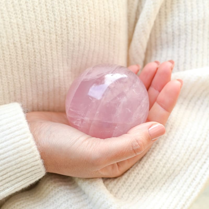 Quartz Rose Sphere | Univers Minéral